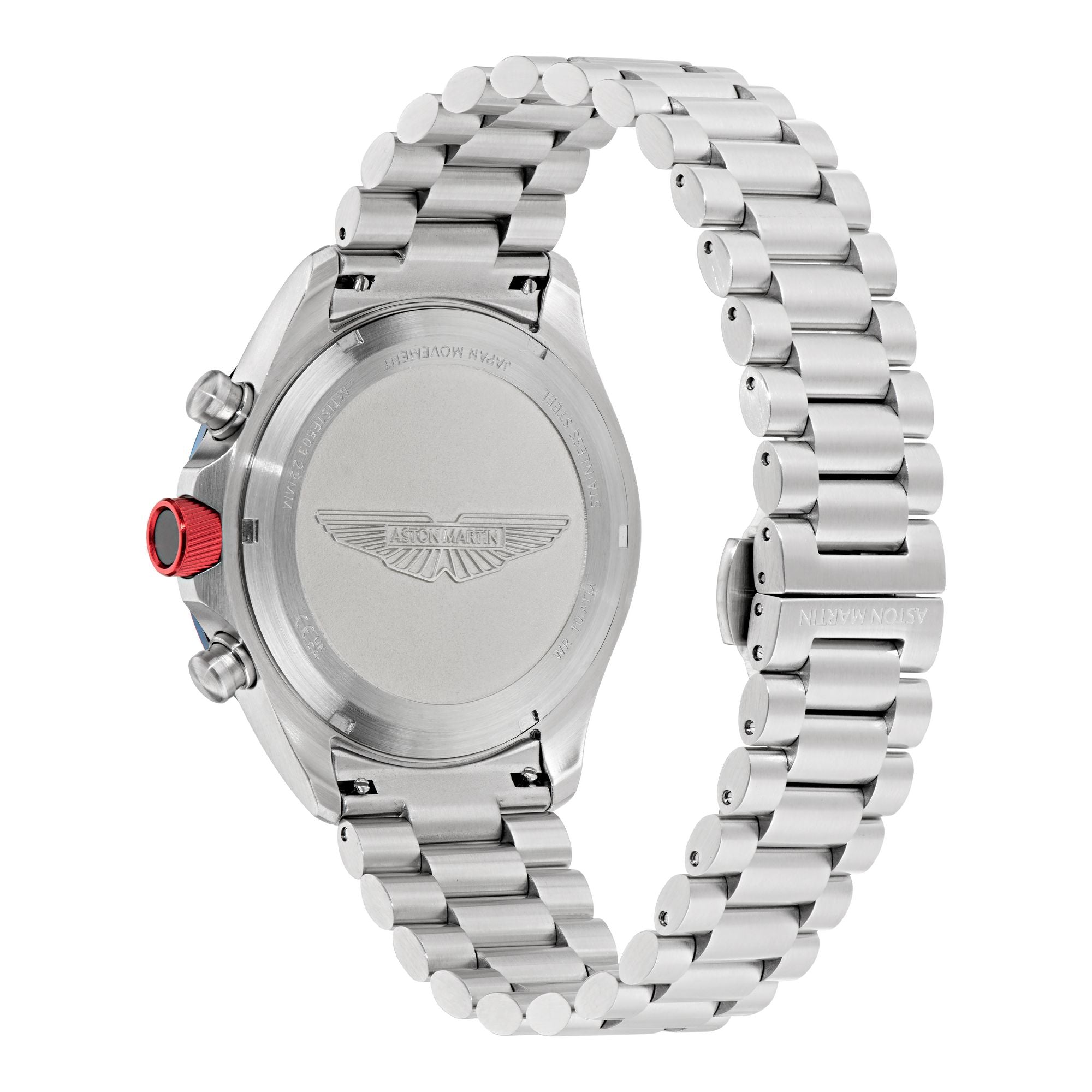 Aston Martin Blue Round Dial Analog Men's Watch