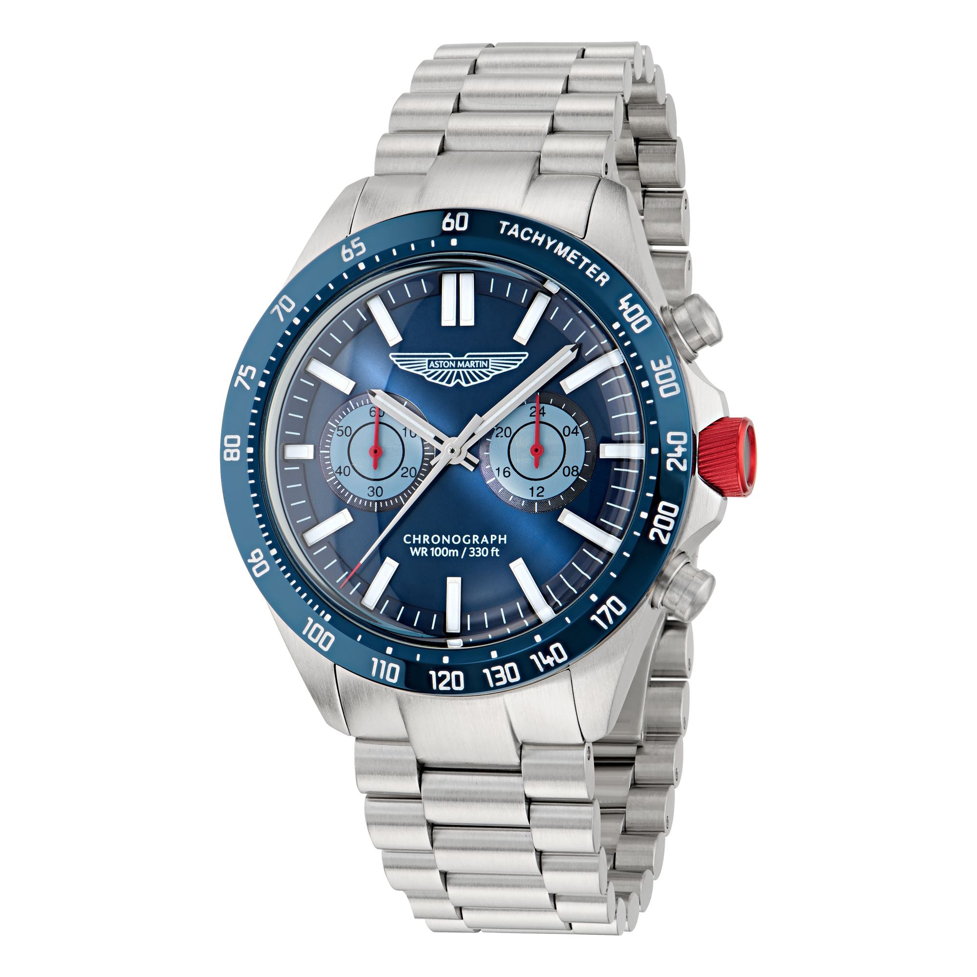 Aston Martin Blue Round Dial Analog Men's Watch Watch Aston Martin