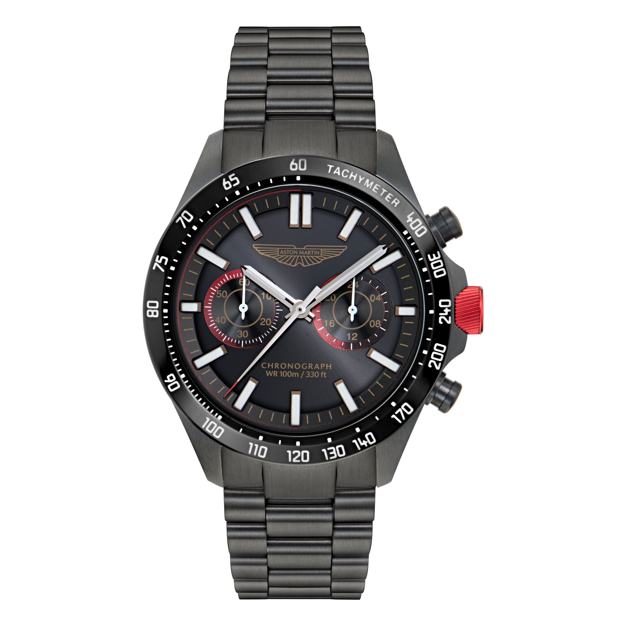 Aston Martin Black Round Dial Analog Men's Watch Watch Aston Martin