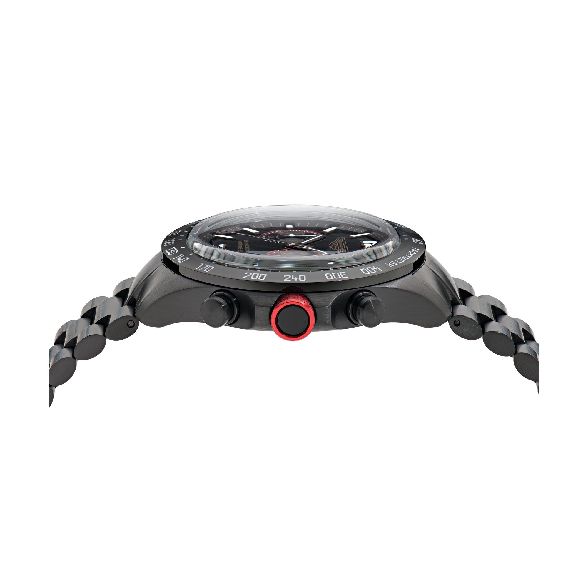 Aston Martin Black Round Dial Analog Men's Watch