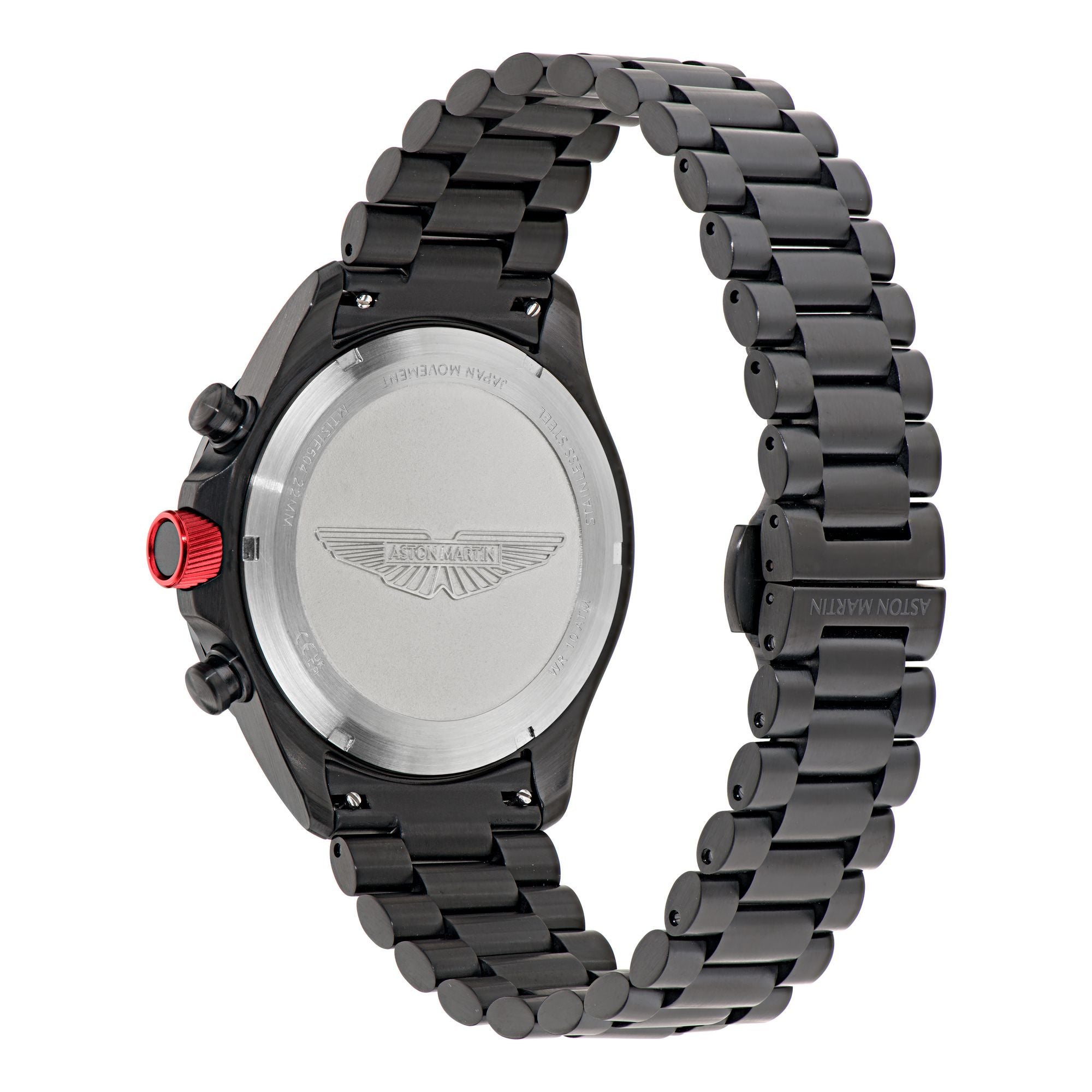 Aston Martin Black Round Dial Analog Men's Watch Watch Aston Martin
