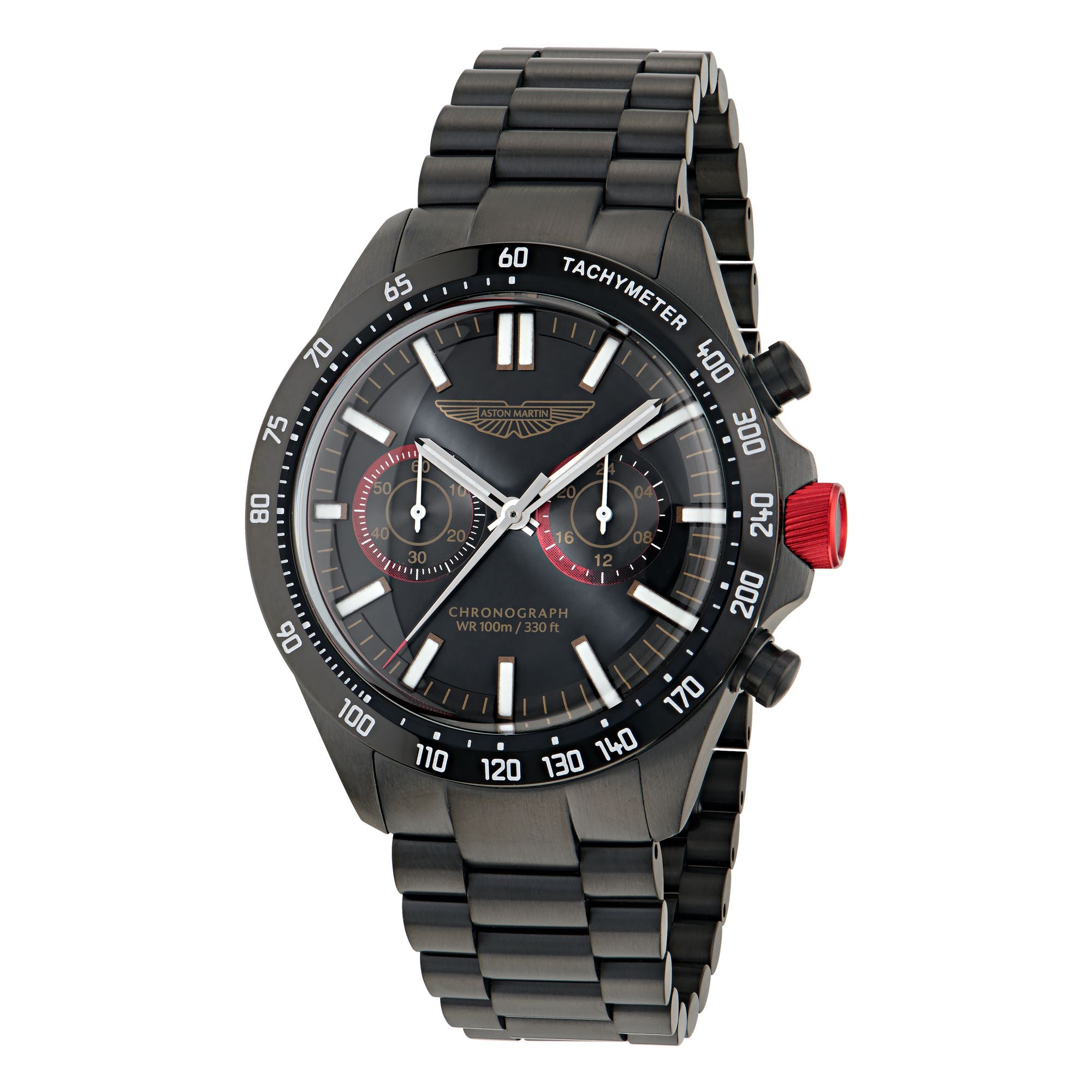 Aston Martin Black Round Dial Analog Men's Watch Watch Aston Martin