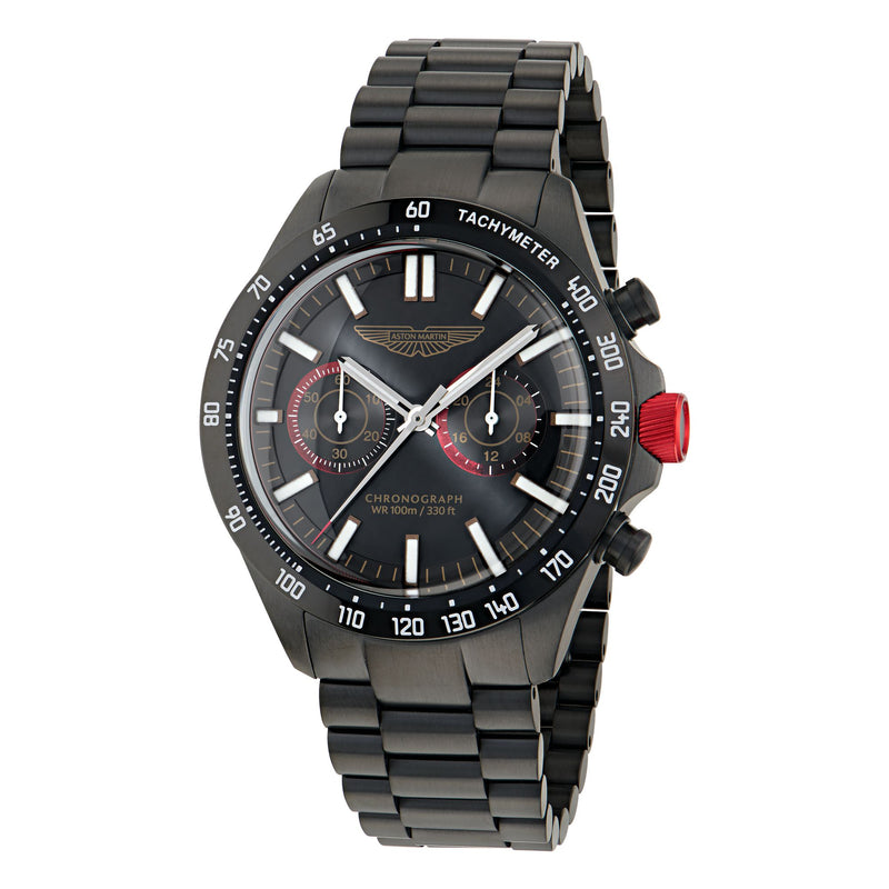Aston Martin Black Round Dial Analog Men's Watch Watch Aston Martin