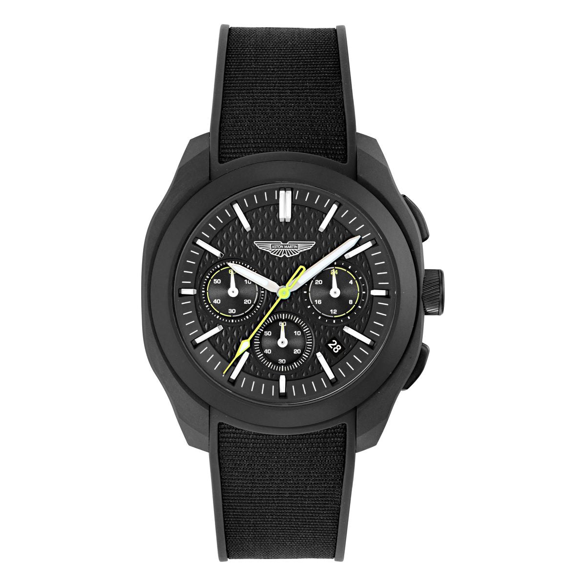 Aston Martin Round 42mm Black Dial Analog Men Watch - MTRC1S6013E Watch Aston Martin
