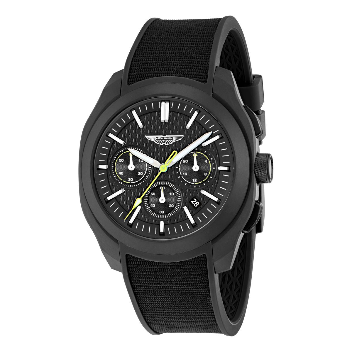 Aston Martin Round 42mm Black Dial Analog Men Watch - MTRC1S6013E