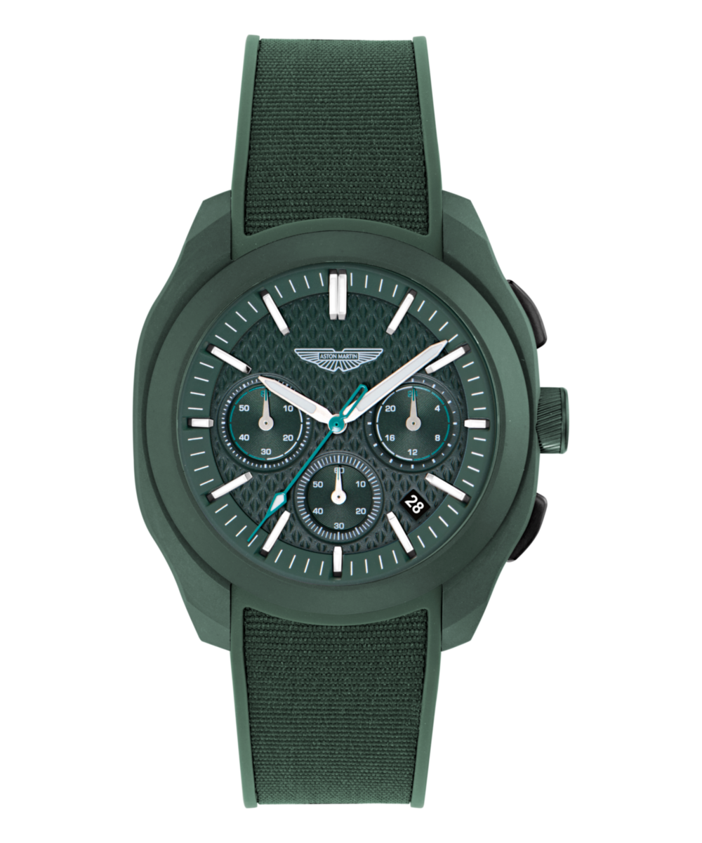 Aston Martin Round 42mm Green Dial Analog Men Watch - MTRC1S6053E