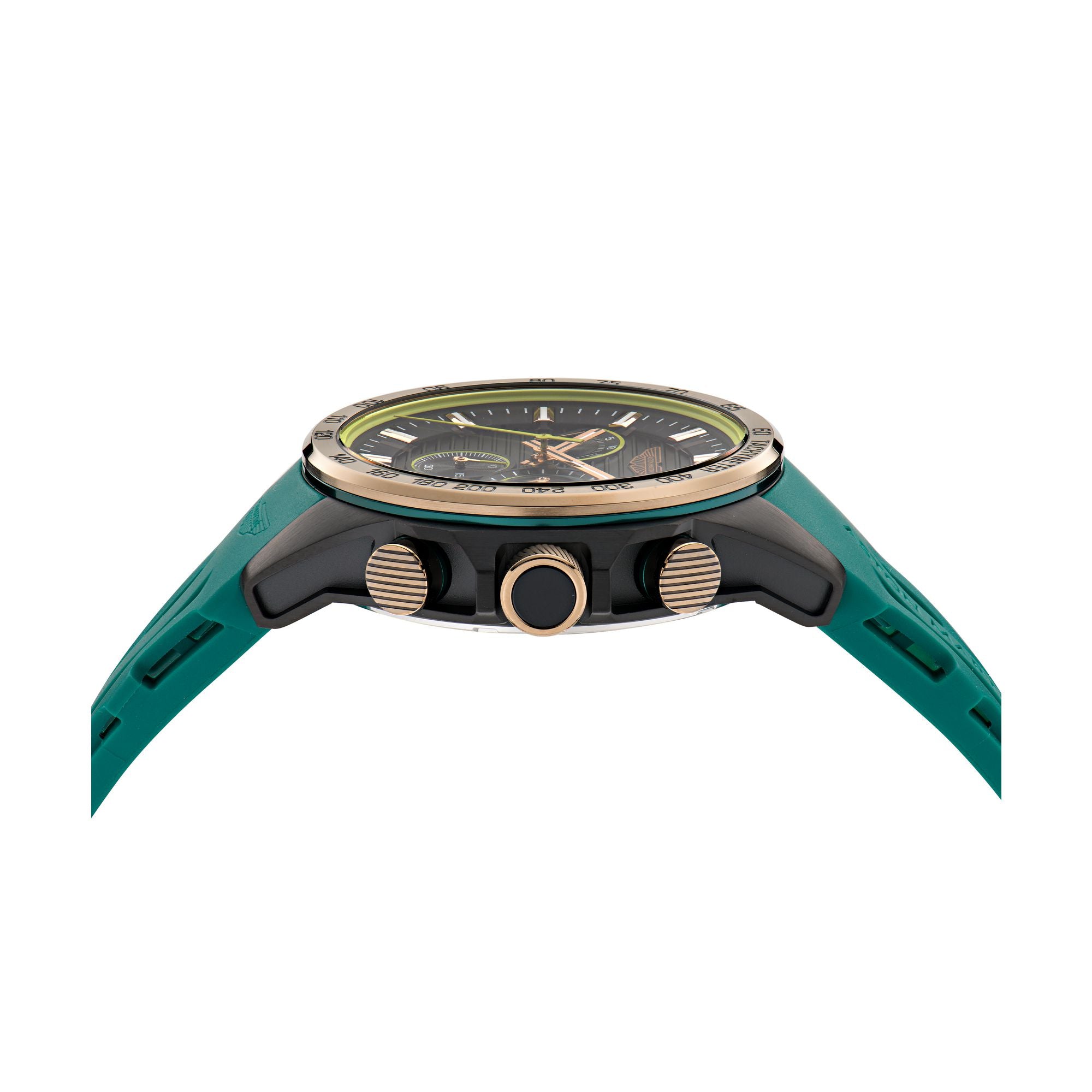 Aston Martin Black Round Dial Analog Men's Watch