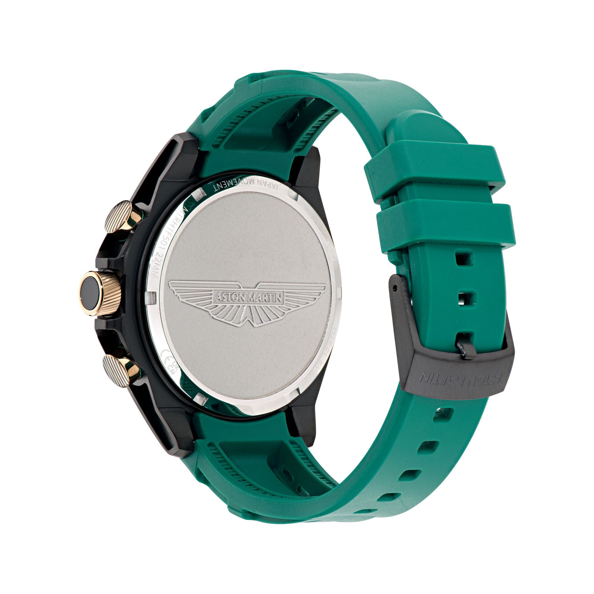 Aston Martin Black Round Dial Analog Men's Watch