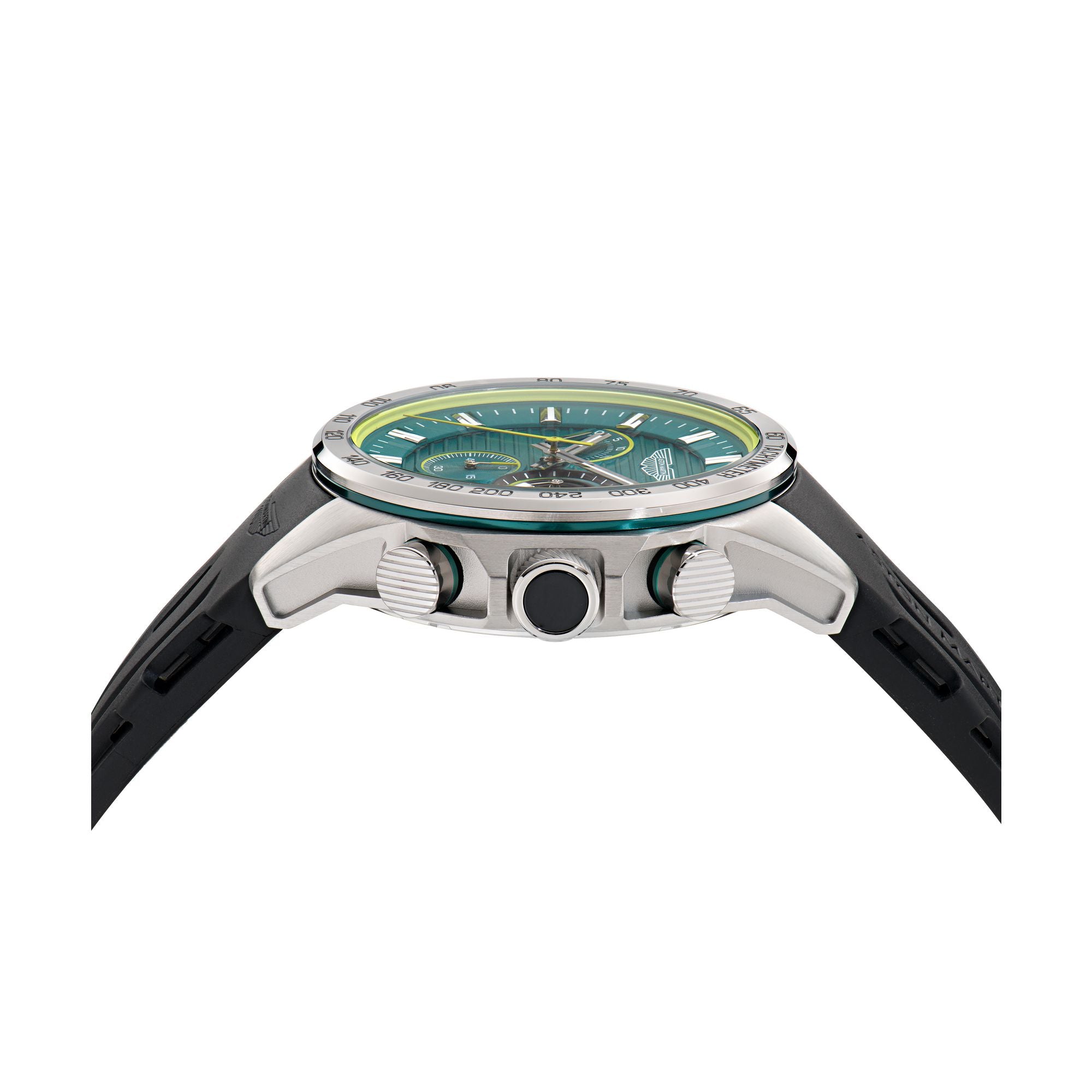 Aston Martin Green Round Dial Analog Men's Watch