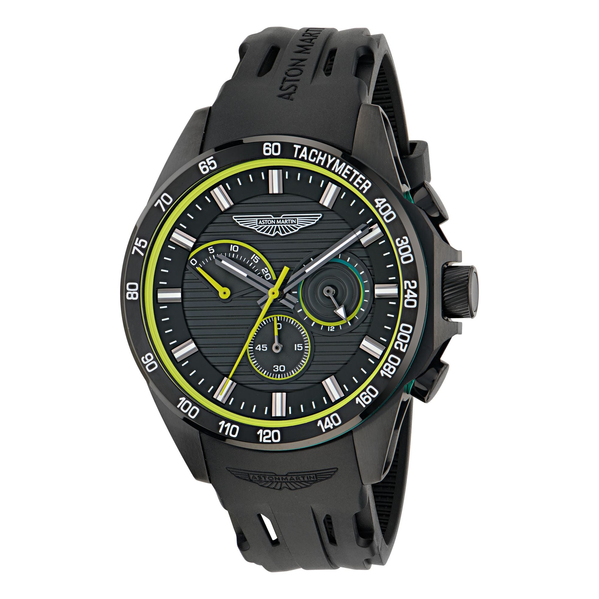 Aston Martin Black Round Dial Analog Men's Watch