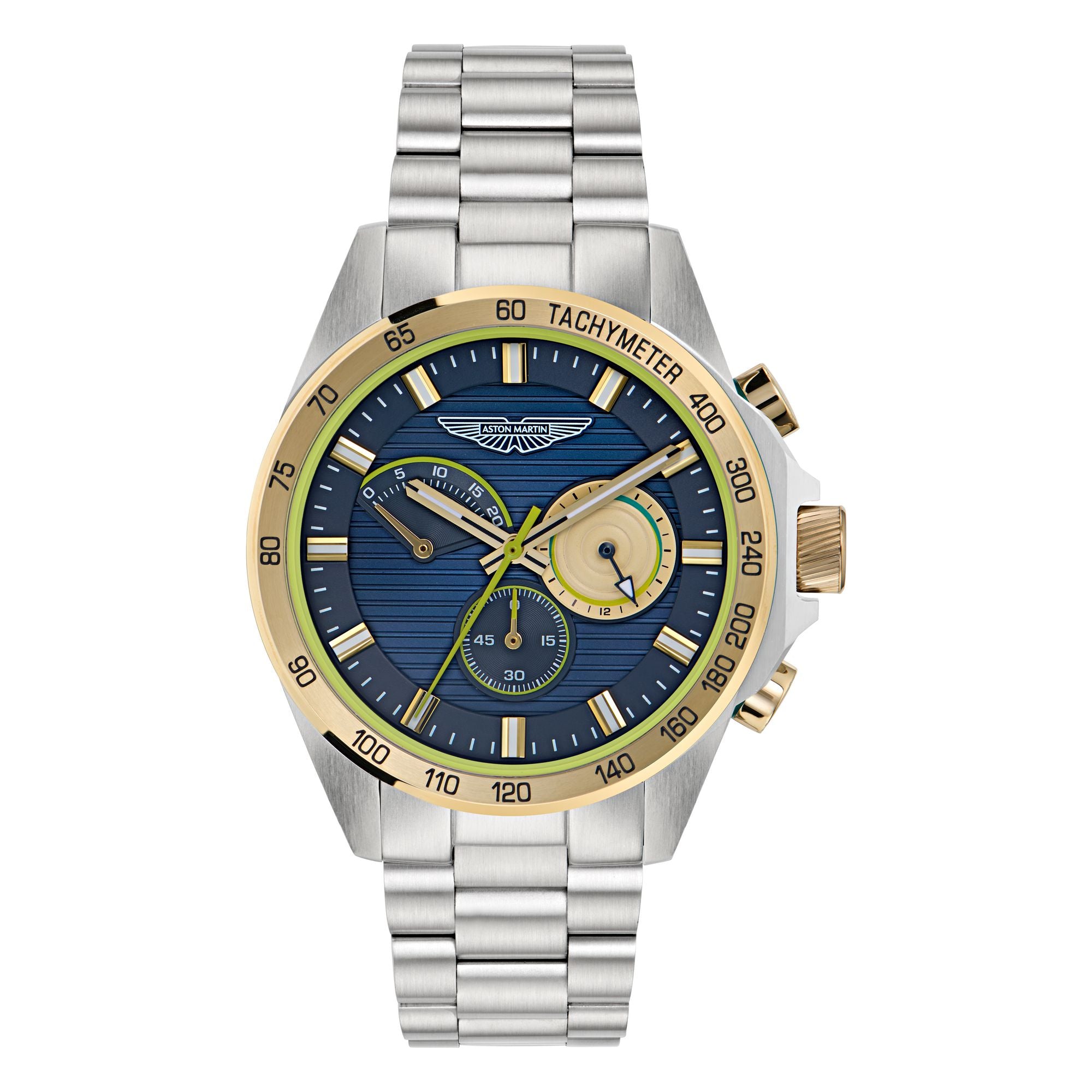 Aston Martin Blue Round Dial Analog Men's Watch