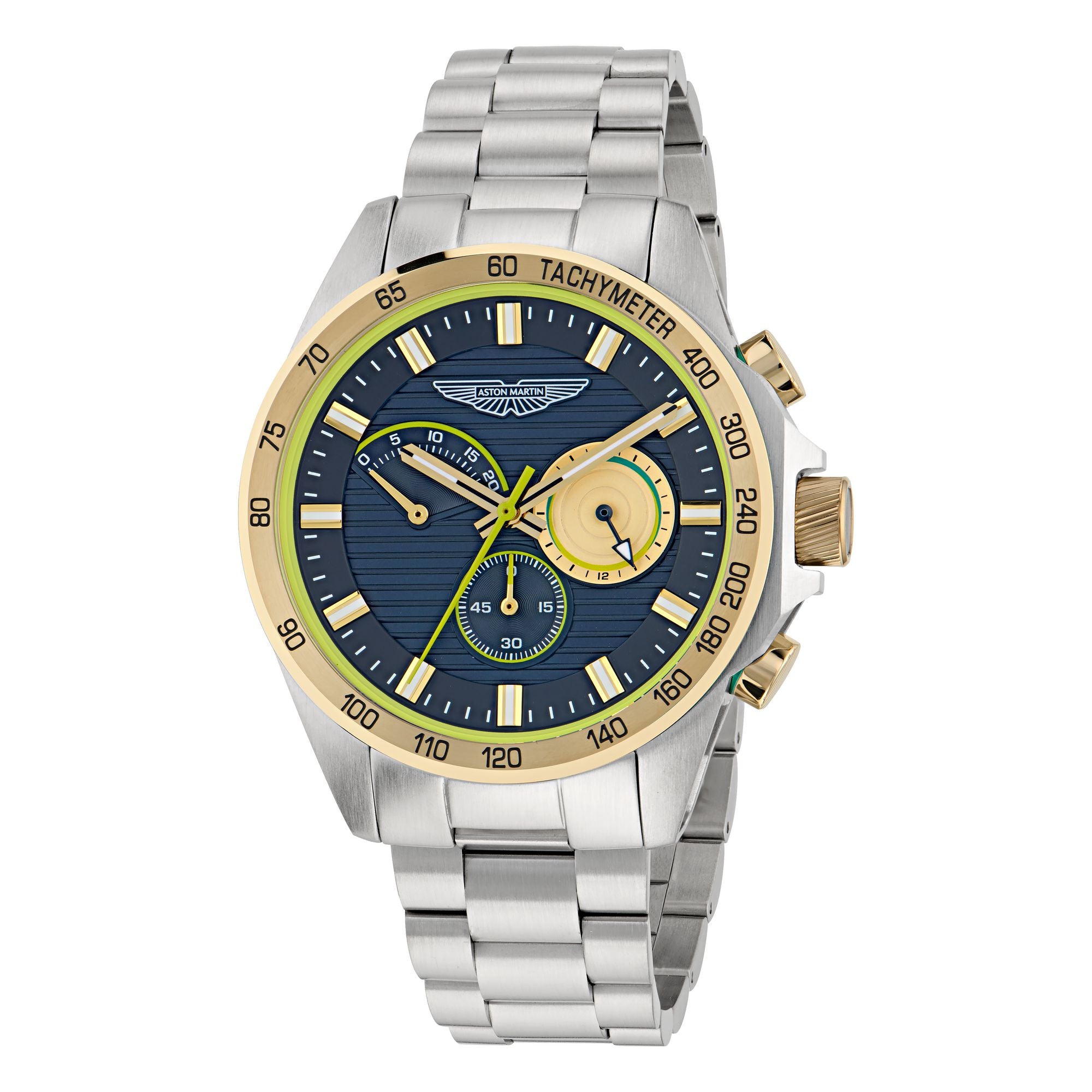 Aston Martin Blue Round Dial Analog Men's Watch