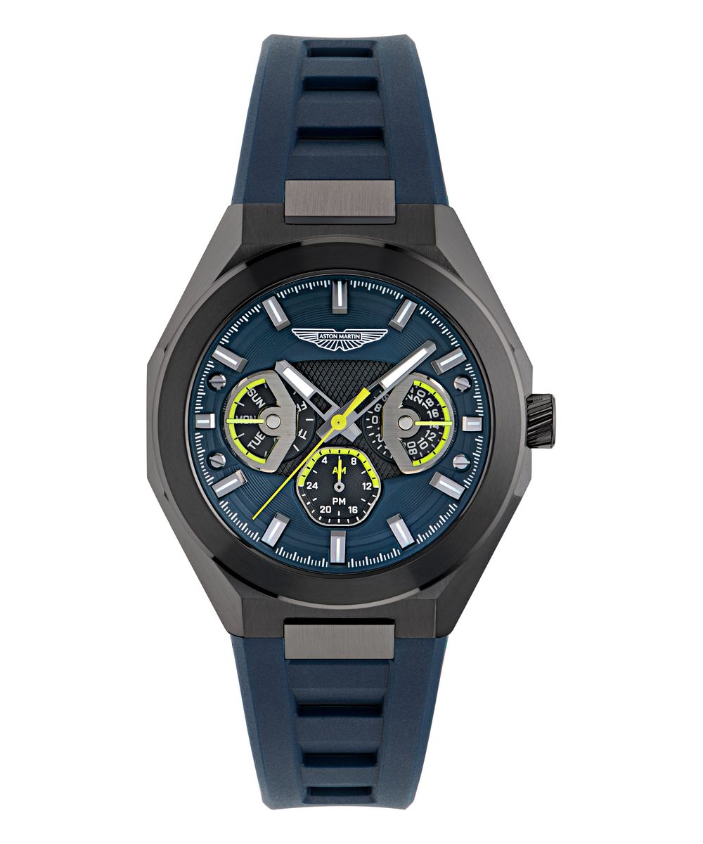 Aston Martin Blue Octogonal Dial Analog Men's Watch Watch Aston Martin
