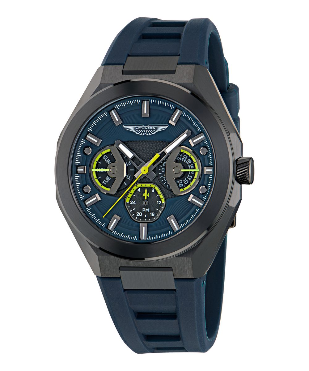 Aston Martin Blue Octogonal Dial Analog Men's Watch Watch Aston Martin