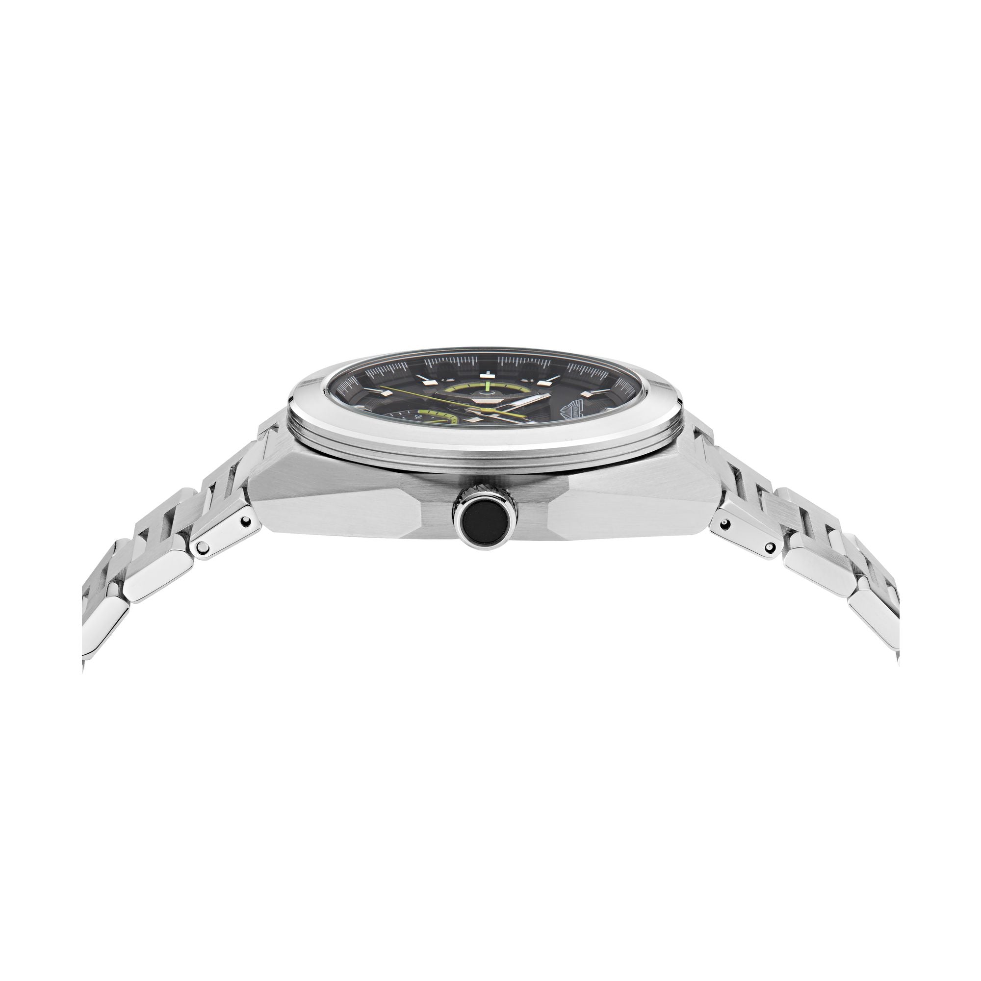 Aston Martin Black Octogonal Dial Analog Men's Watch
