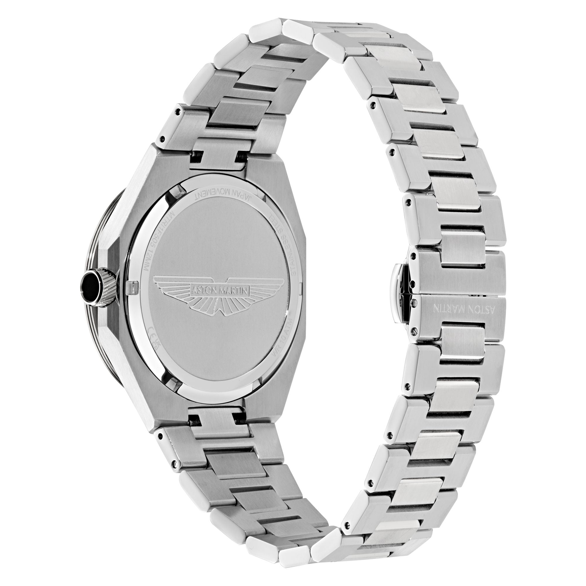 Aston Martin Black Octogonal Dial Analog Men's Watch