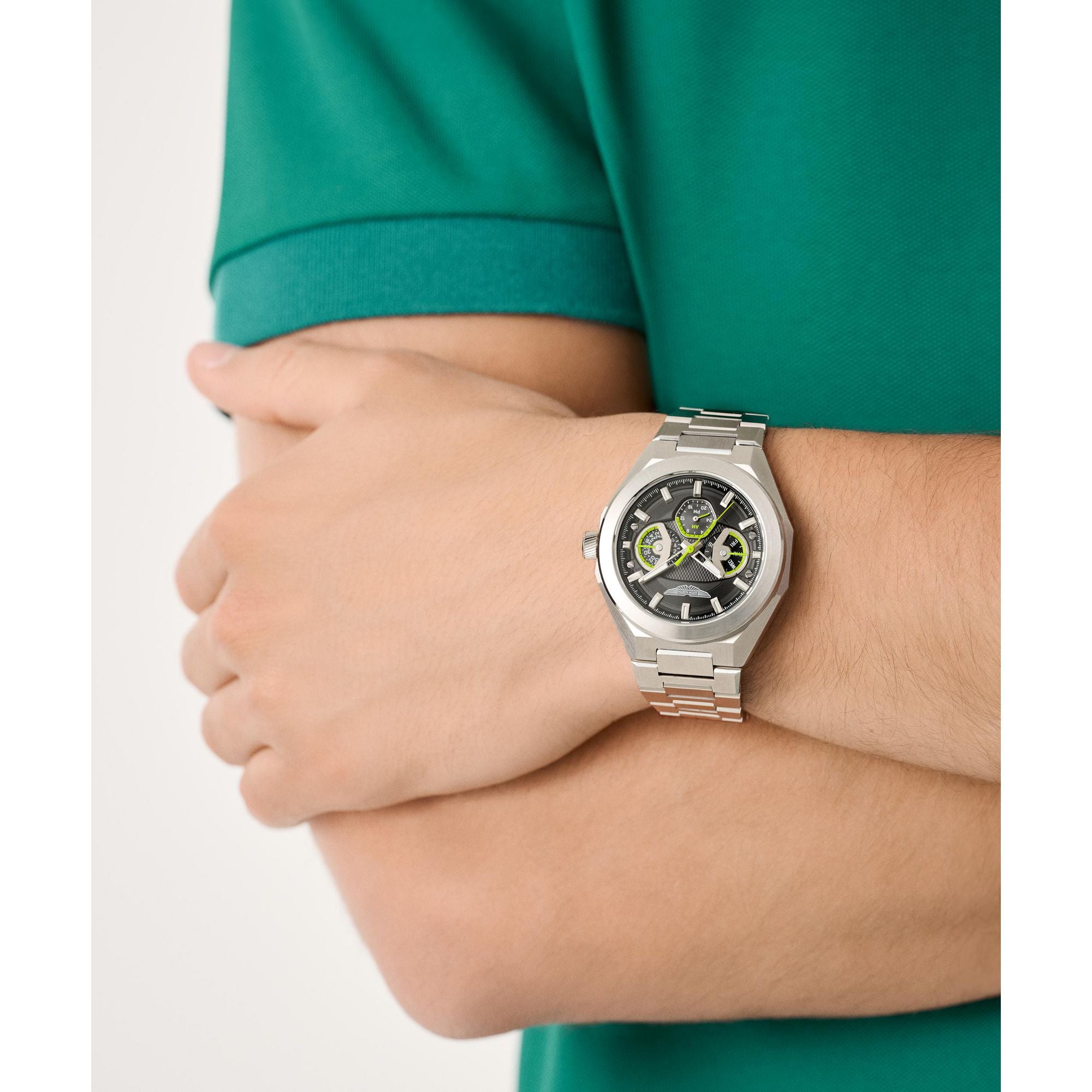 Aston Martin Black Octogonal Dial Analog Men's Watch Watch Aston Martin