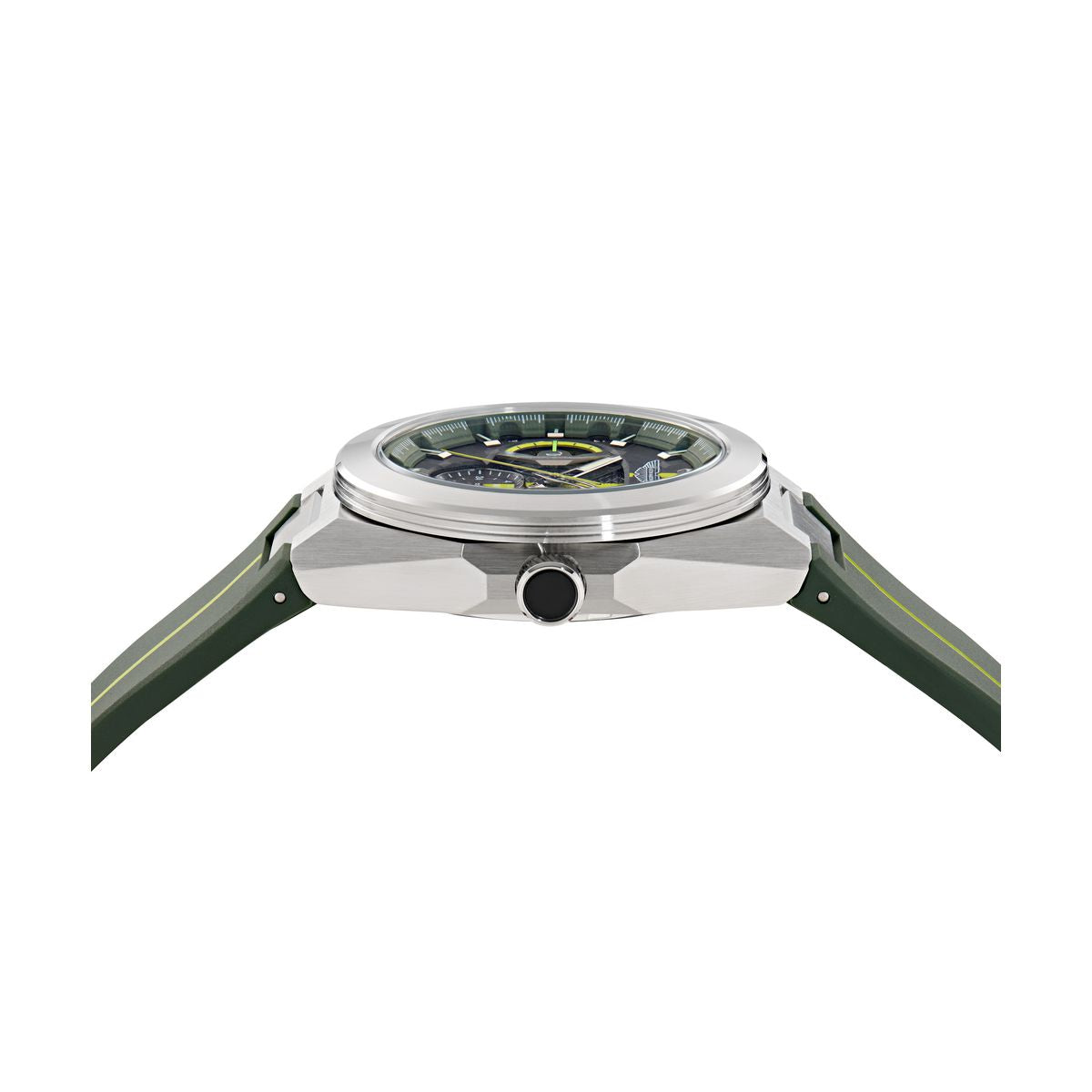 Aston Martin Round 42mm Green Dial Analog Men Watch - MTRI2S6013E