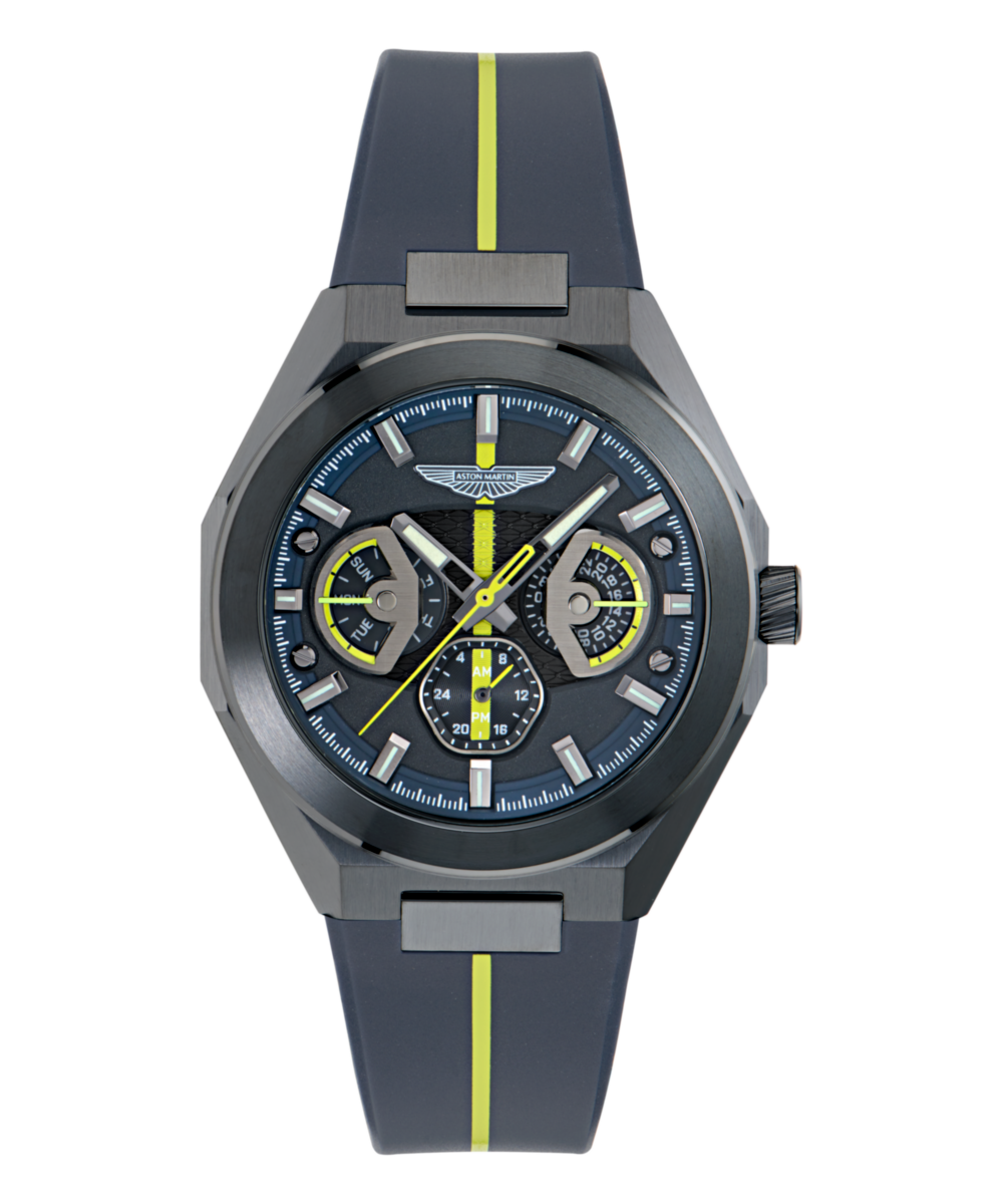 Aston Martin Round 42mm Blue Dial Analog Men Watch - MTRI2S6023E
