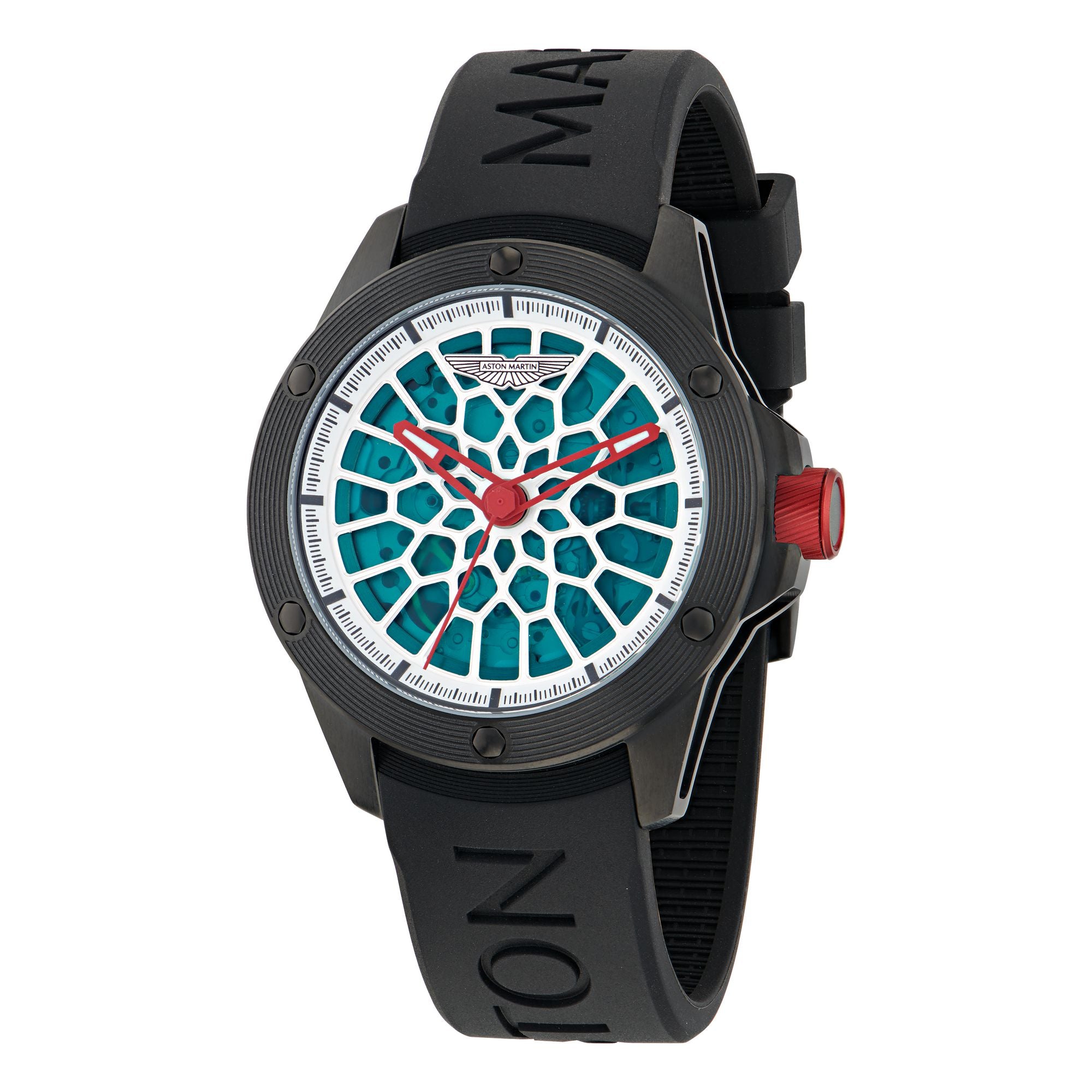 Aston Martin Green Round Dial Mechanical Automatic Men's Watch