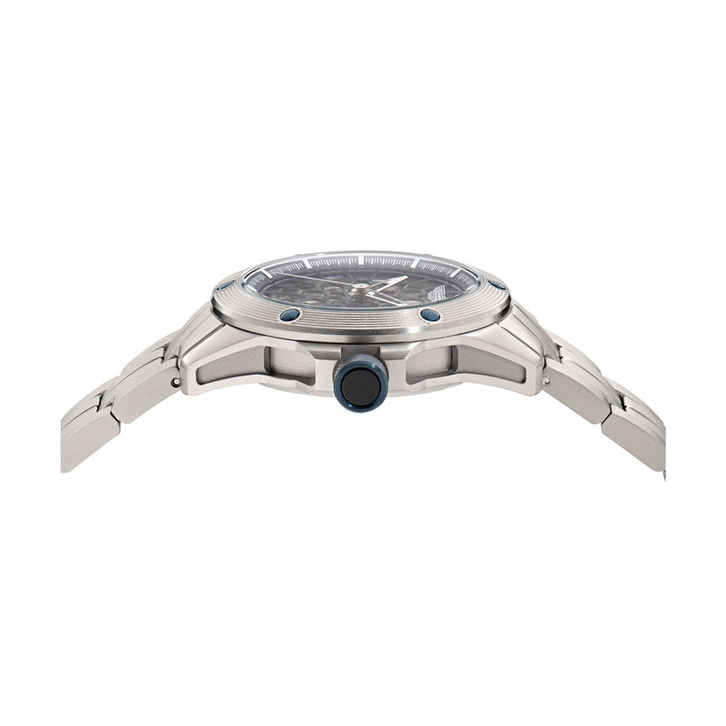 Aston Martin Silver Round Dial Mechanical Automatic Men's Watch Watch Aston Martin