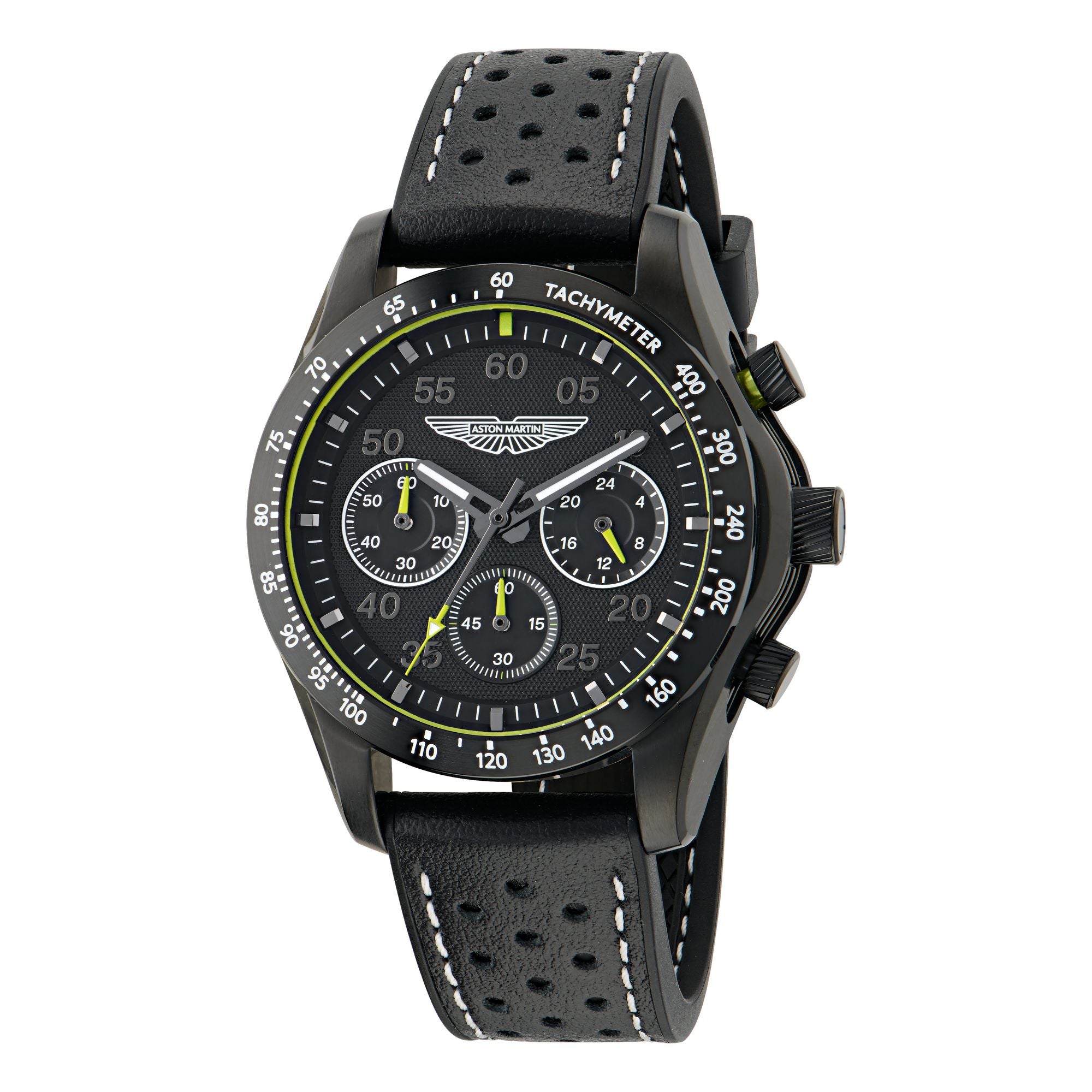 Aston Martin Black Round Dial Analog Men's Watch