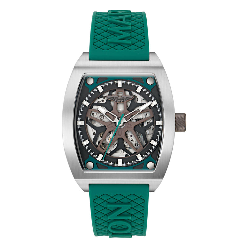 Aston Martin Gray Tonneau Dial Mechanical Automatic Men's Watch Watch Aston Martin
