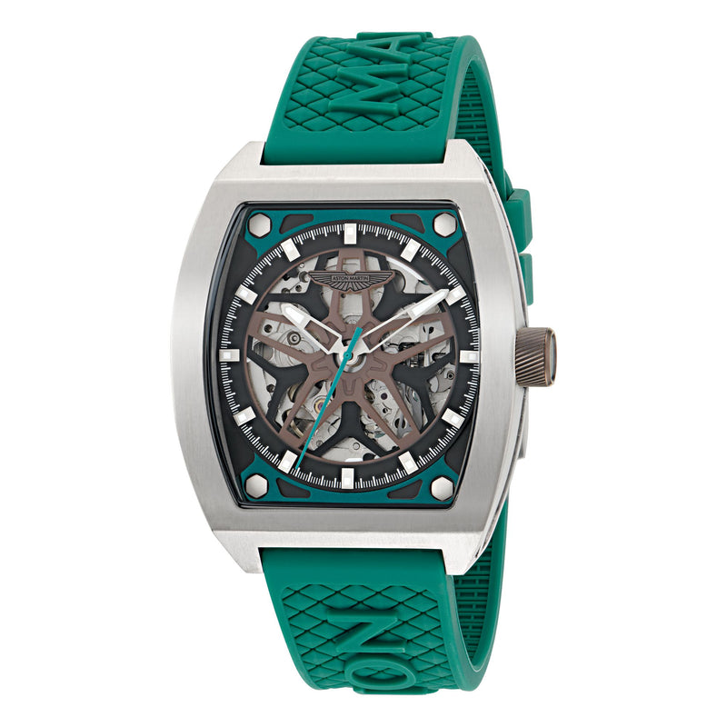 Aston Martin Gray Tonneau Dial Mechanical Automatic Men's Watch Watch Aston Martin