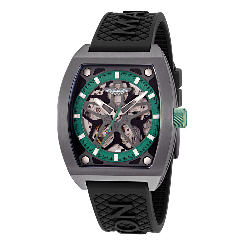Aston Martin Gray Tonneau Dial Mechanical Automatic Men's Watch Watch Aston Martin