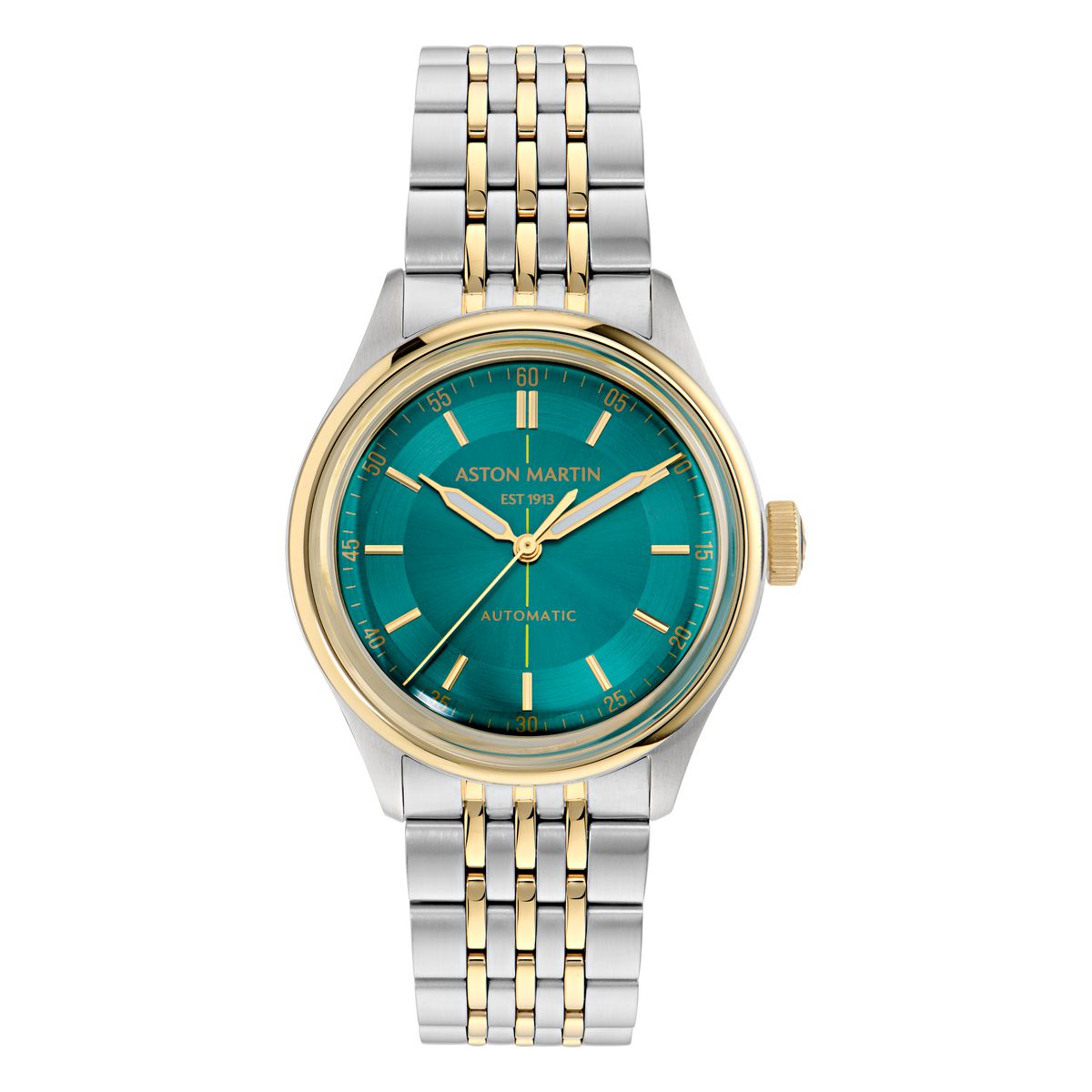 Aston Martin Round 39mm Green Dial Mechanical Automatic Men Watch - MTTS1S6013E Watch Aston Martin