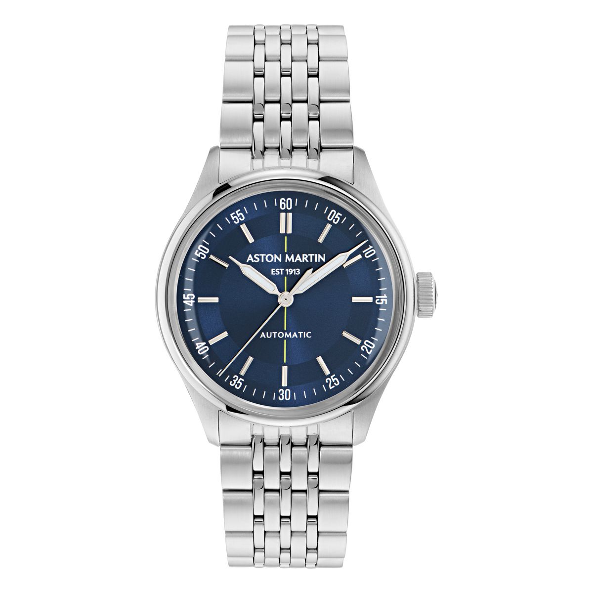 Aston Martin Round 39mm Blue Dial Mechanical Automatic Men Watch - MTTS1S6033E Watch Aston Martin