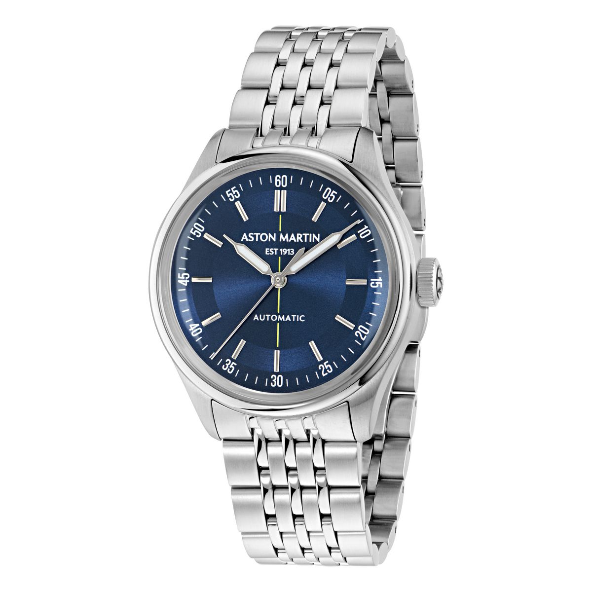 Aston Martin Round 39mm Blue Dial Mechanical Automatic Men Watch - MTTS1S6033E Watch Aston Martin