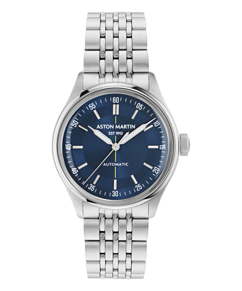 Aston Martin Round 39mm Blue Dial Mechanical Automatic Men Watch - MTTS1S6033E Watch Aston Martin