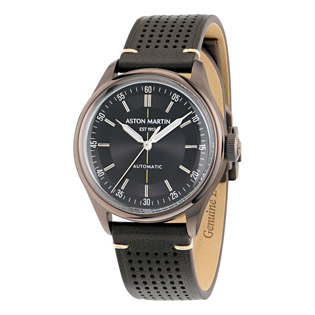 Aston Martin Round 39mm Black Dial Mechanical Automatic Men Watch - MTTS1S6063E