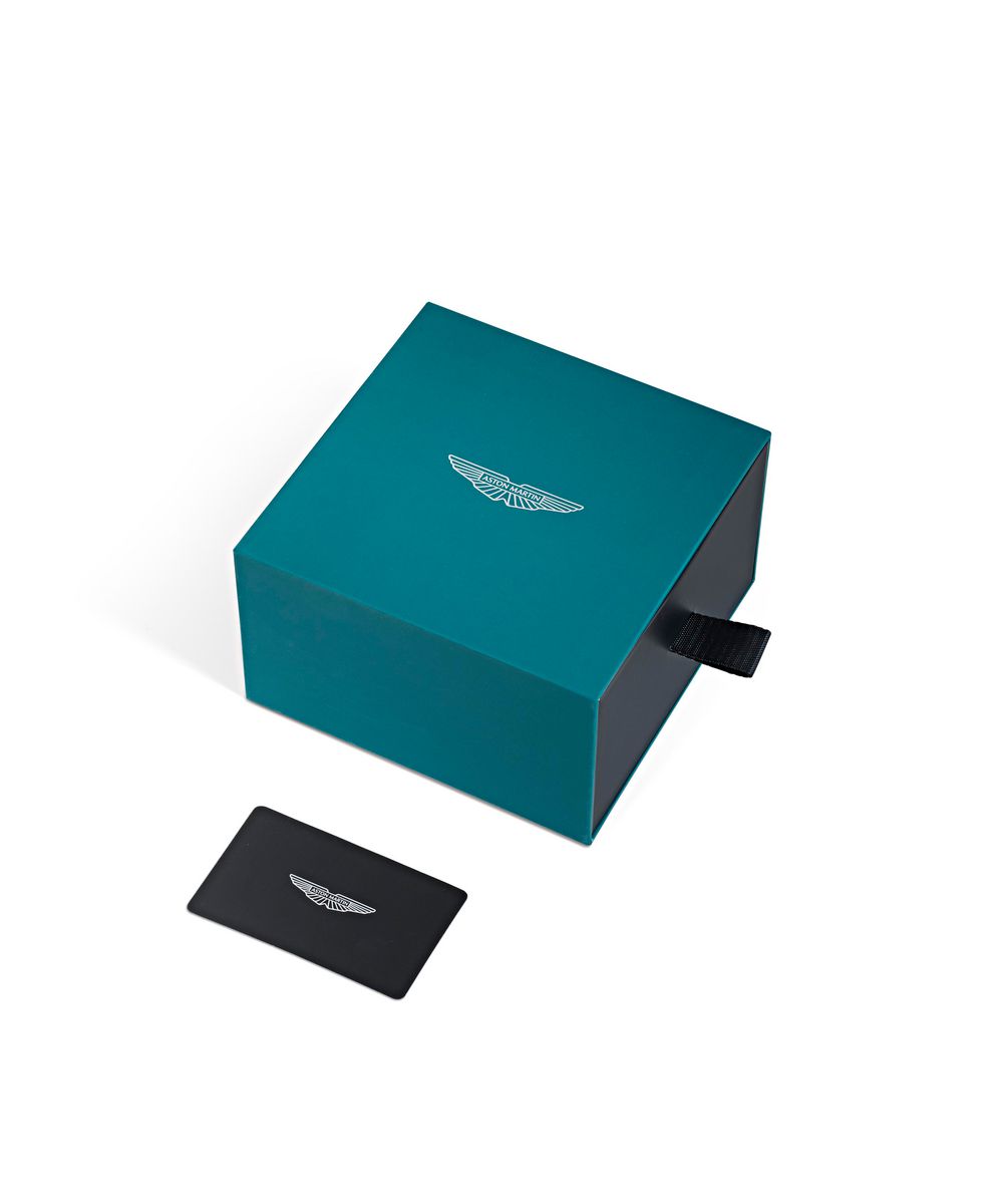 Aston Martin Silver Round Dial Analog Men's Watch Watch Aston Martin