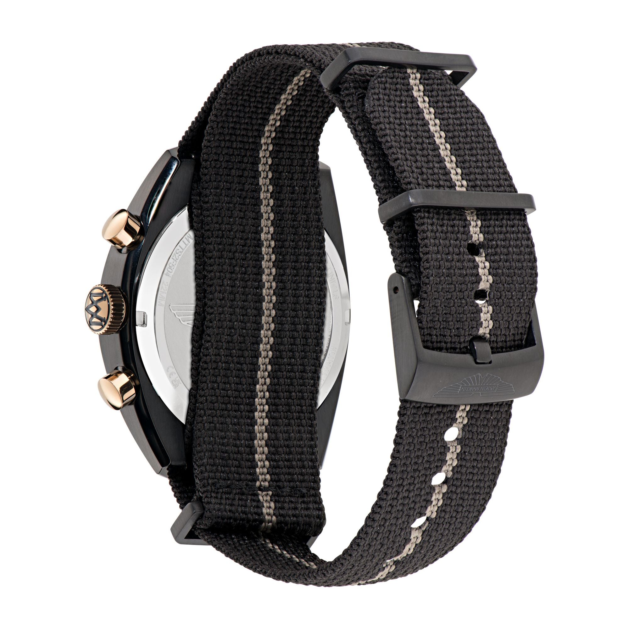 Aston Martin Black Round Dial Analog Men's Watch