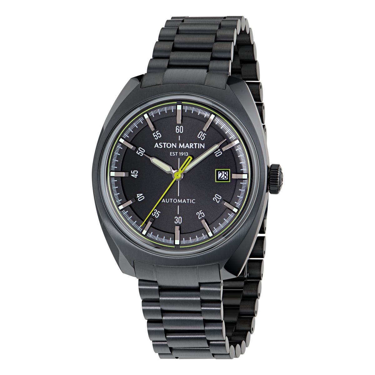 Aston Martin Round 41mm Black Dial Mechanical Automatic Men Watch - MTTS2S6013E Watch Aston Martin