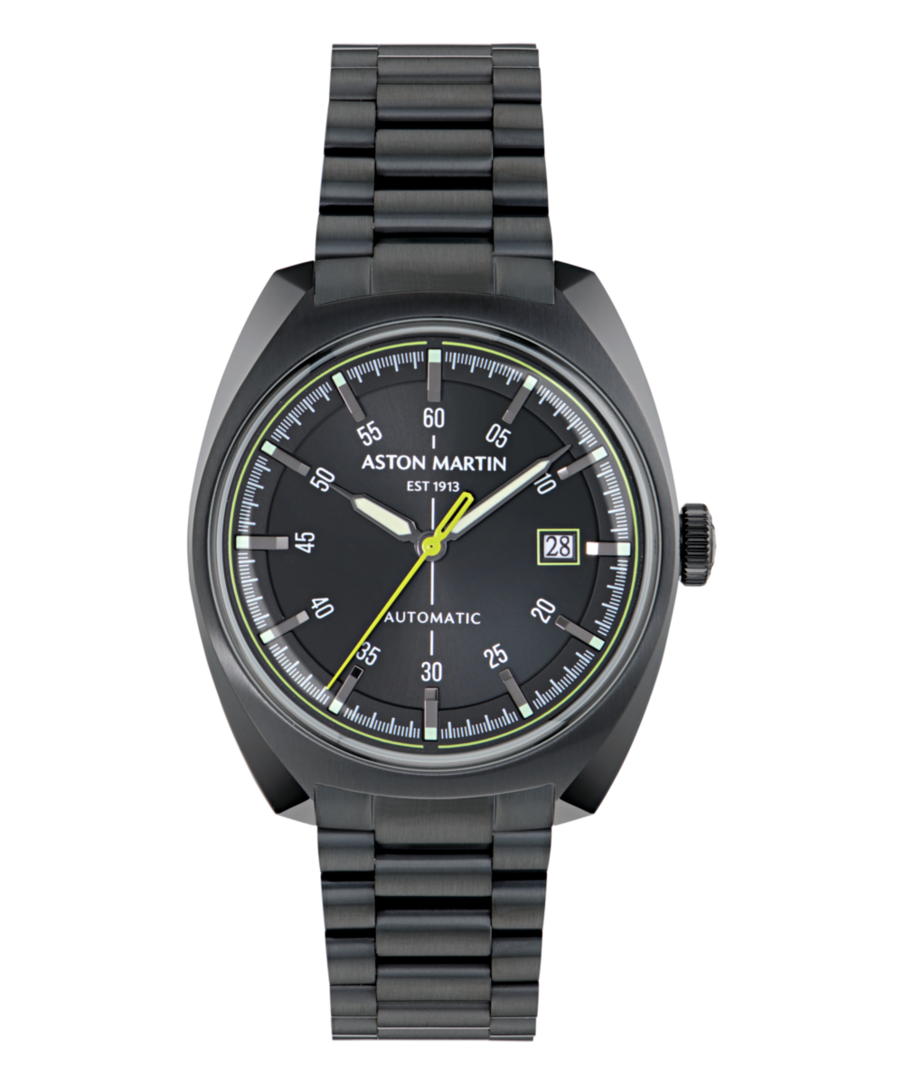 Aston Martin Round 41mm Black Dial Mechanical Automatic Men Watch - MTTS2S6013E