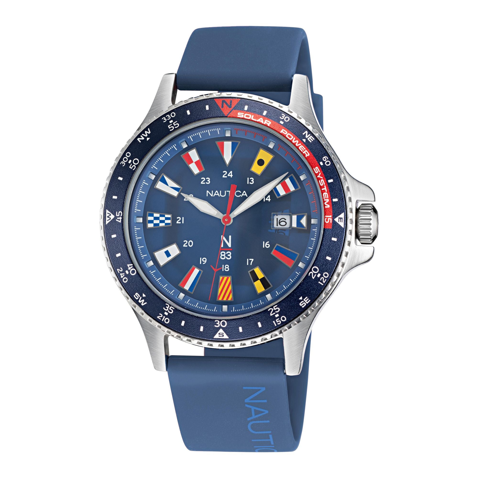Nautica Cocoa Beach Blue Round Dial Quartz Analog Men Watch