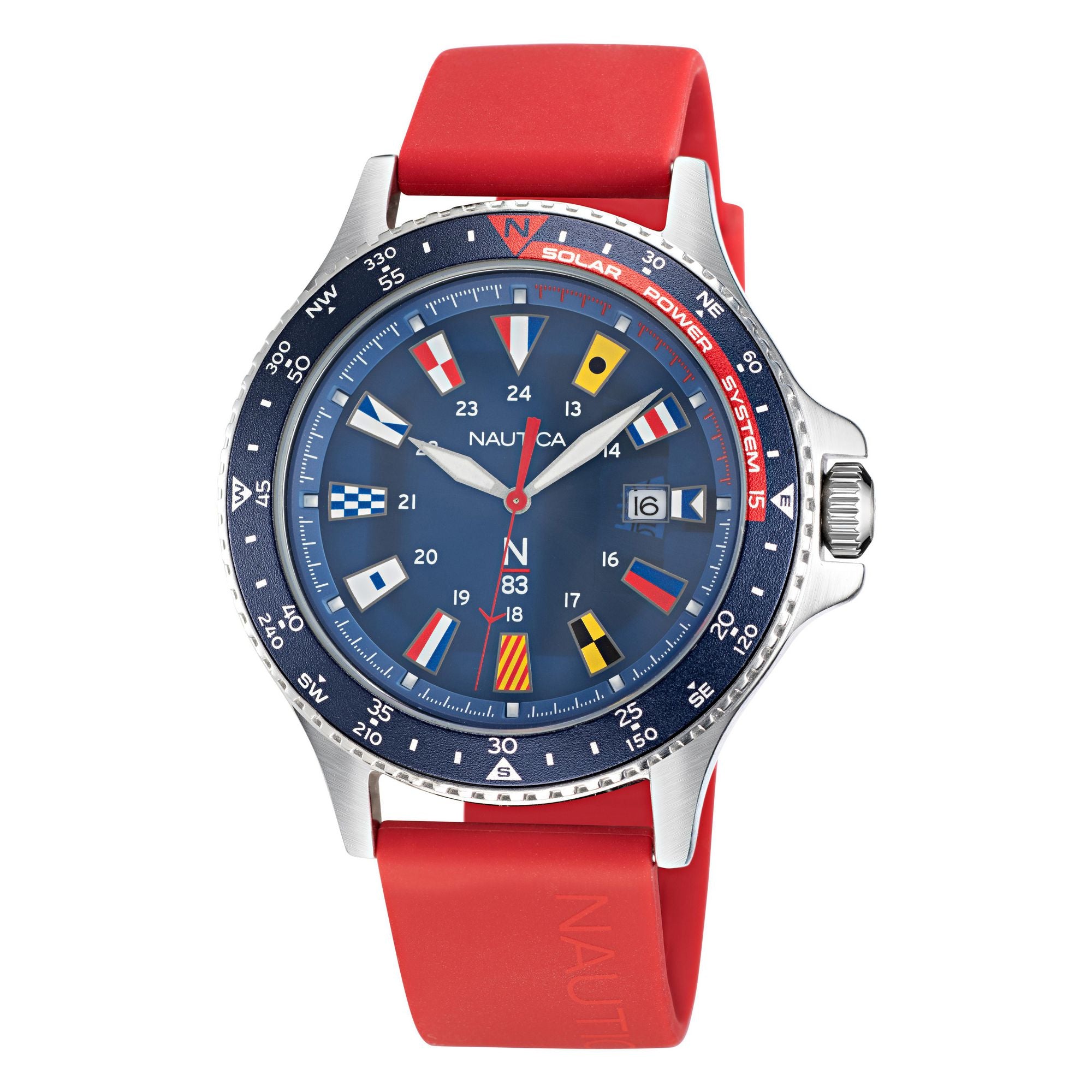 Nautica Cocoa Beach Blue Round Dial Quartz Analog Men Watch Watch Nautica