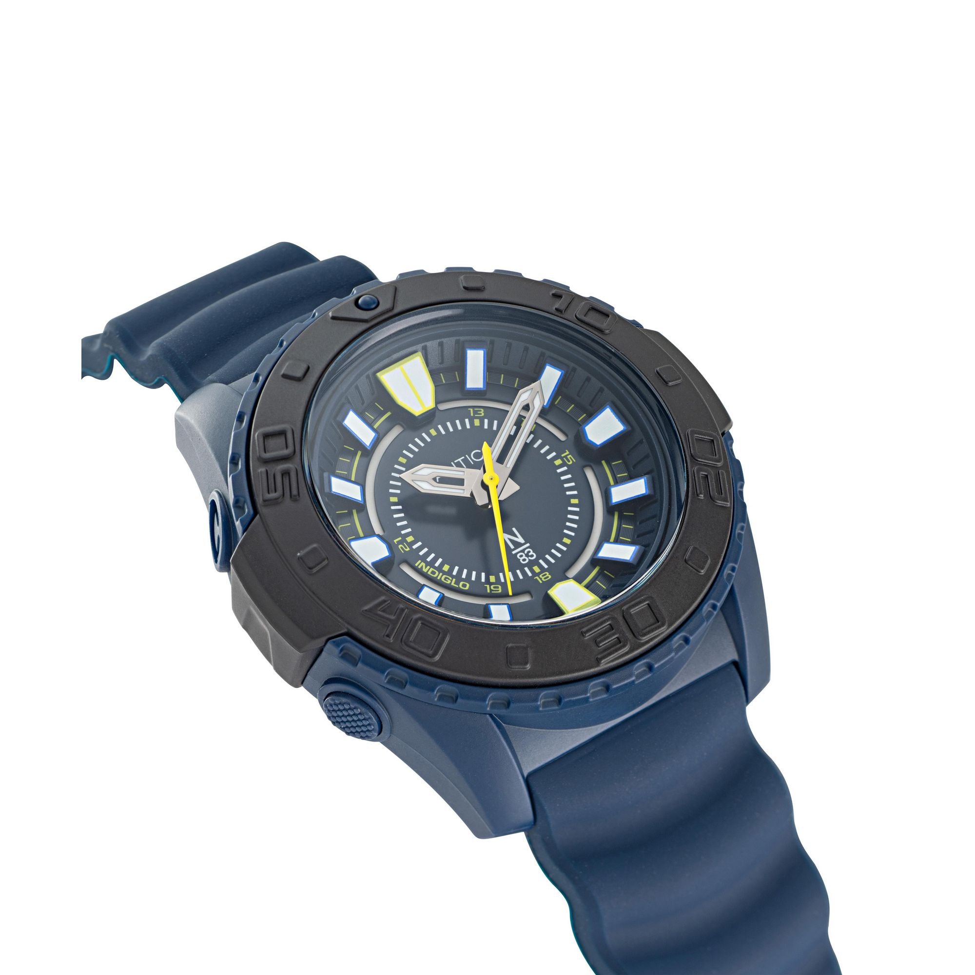 Nautica Coronado Bay Blue Round Dial Quartz Analog Men Watch Watch Nautica