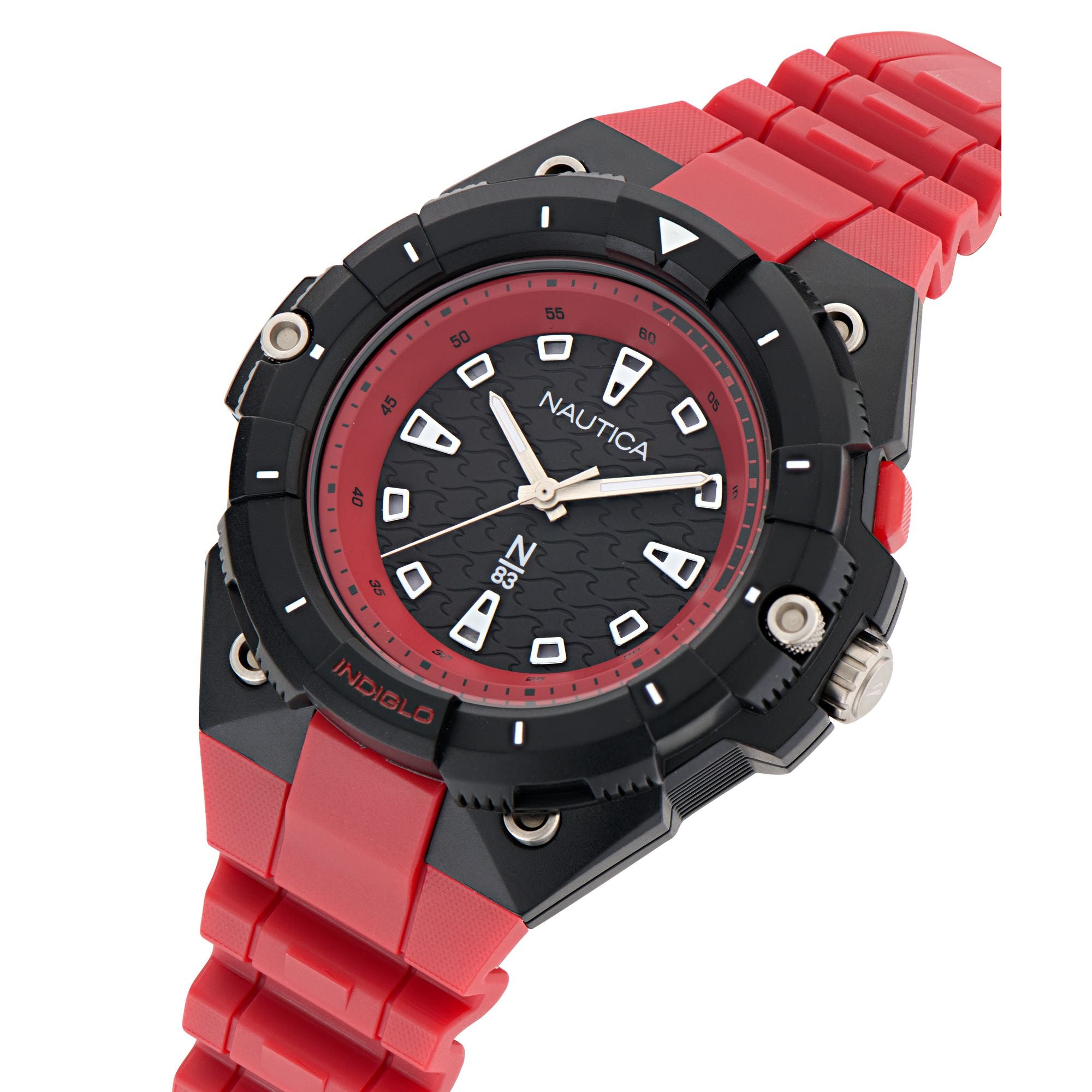 Nautica Coronado Bay Black Round Dial Quartz Analog Men Watch