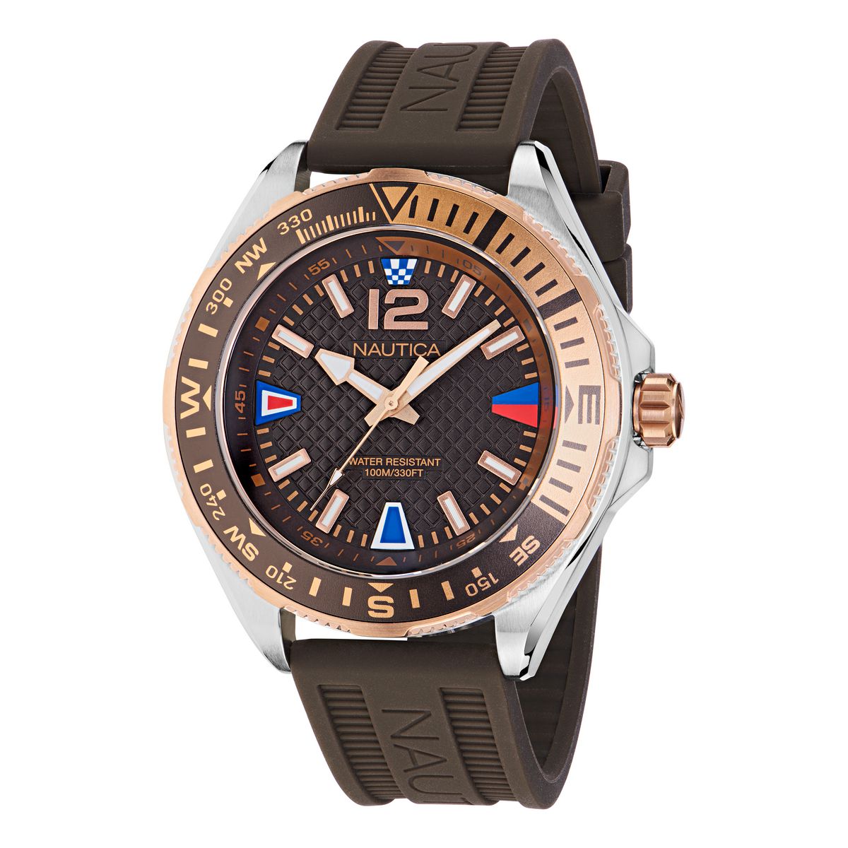 Nautica Clearwater Beach NAPCWS302 Orologio Uomo In Acciaio Riciclato 85%, Quadrante Blu, Impermeabile 100m, Bracciale Argento - 4
