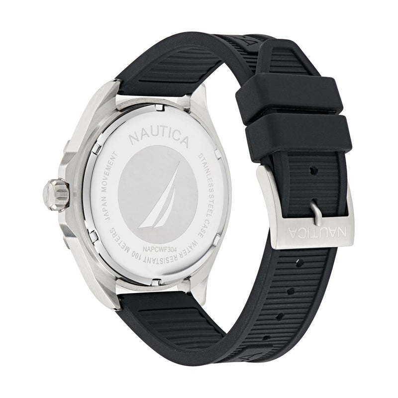 Nautica Clearwater Beach Stainless steel Round Dial Quartz Analog Men Watch Watch Nautica