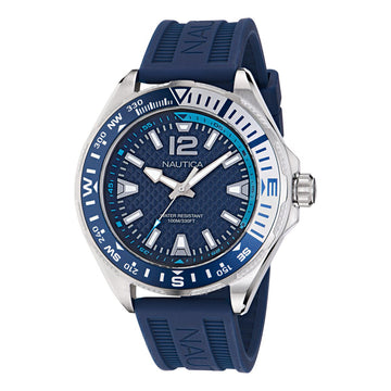 Nautica Clearwater Beach Stainless steel Round Dial Quartz Analog Men Watch Watch Nautica