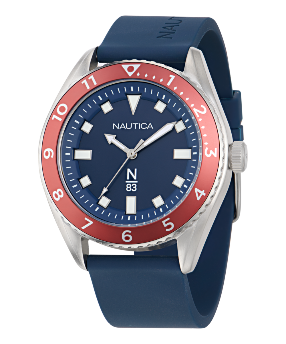 Nautica Finn Blue Round Dial Quartz Analog Men Watch Watch Nautica
