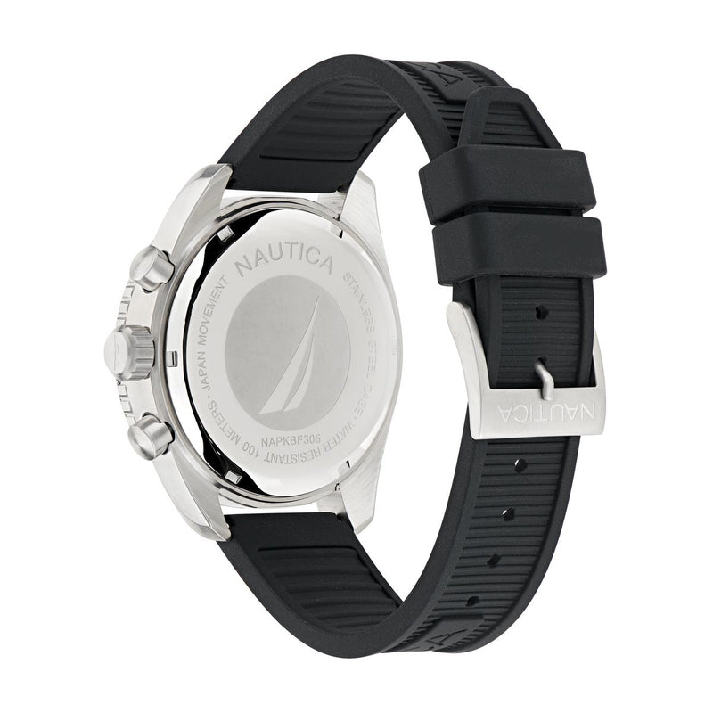 Nautica Key Biscane Stainless steel Round Dial Quartz Analog Men Watch Watch Nautica