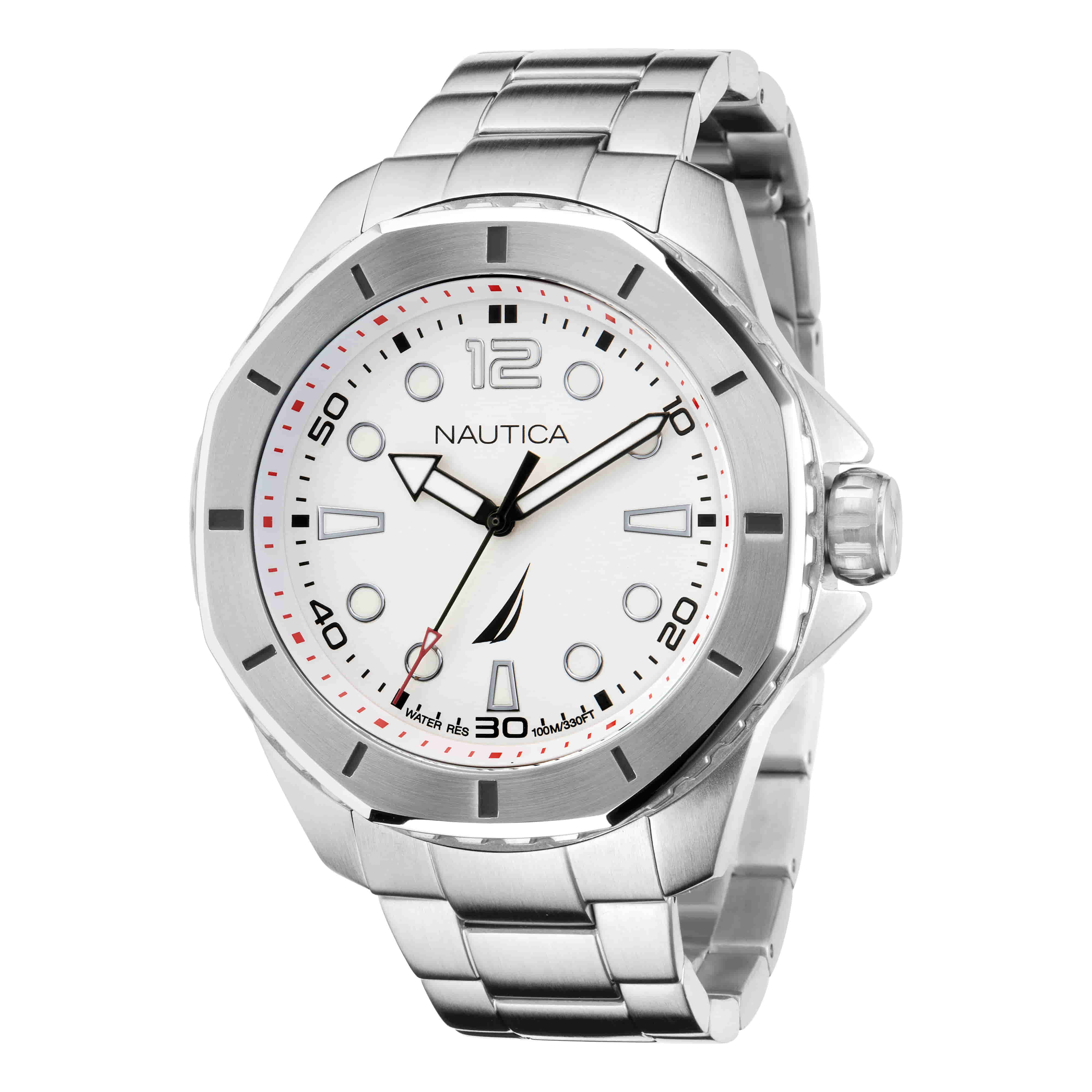 Nautica white watch 2025