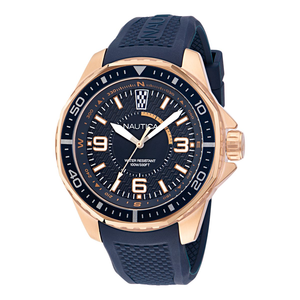 Rose gold nautica watch Women main image 2