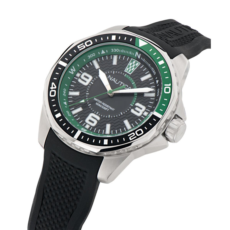 Nautica KOH May Bay Stainless steel Round Dial Quartz Analog Men Watch Watch Nautica